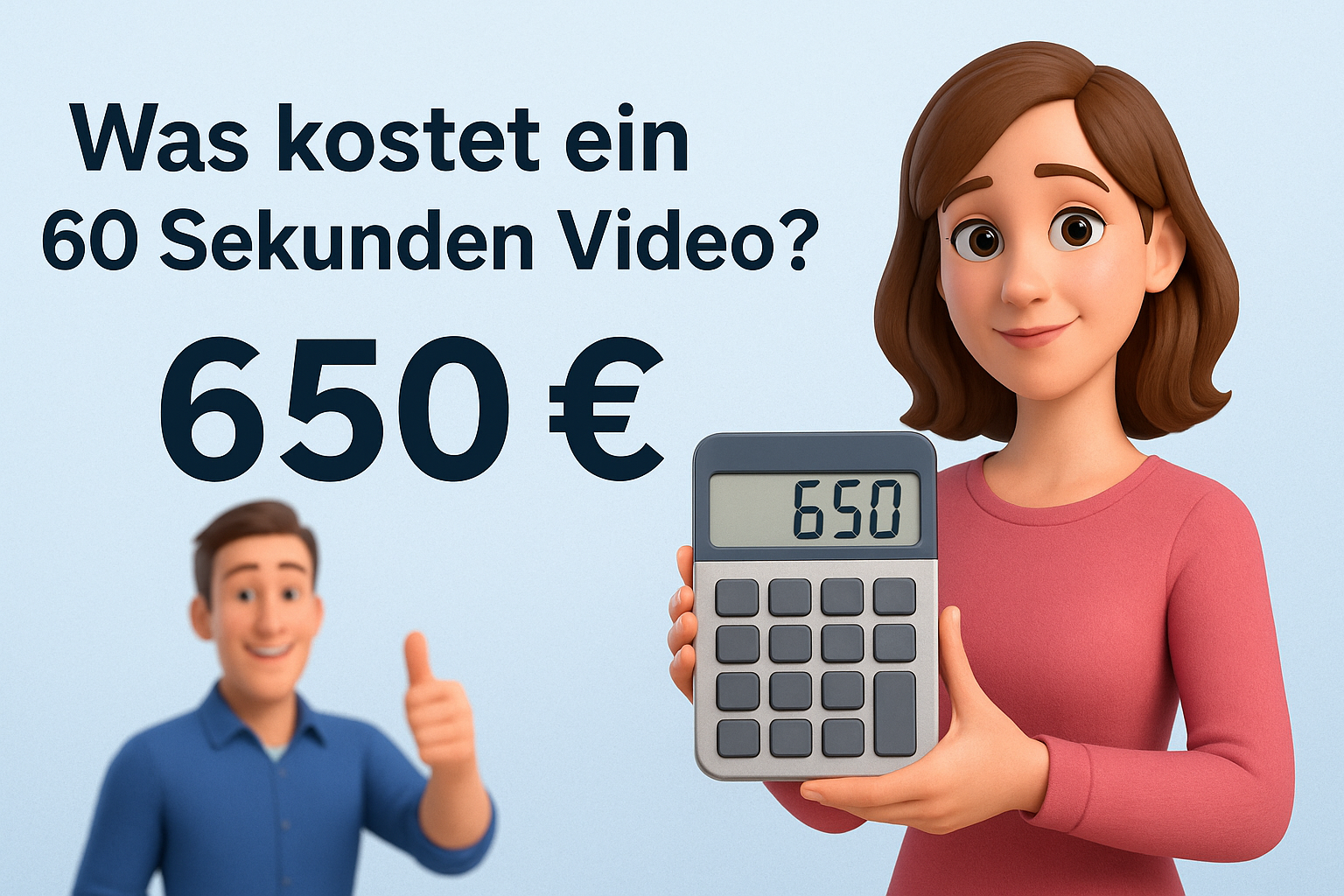 Was kostet ein 60 Sekunden Video