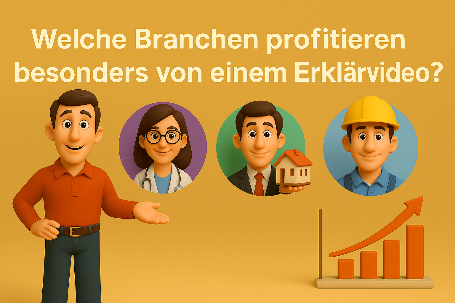 Welche Branchen profitieren besonders von einem Erklärvideo