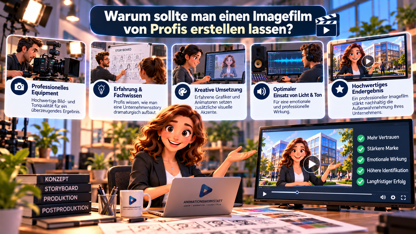 Warum sollte man einen Imagefilm von Profis erstellen lassen?