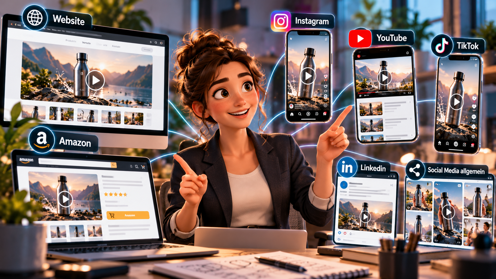 Für welche Kanäle eignet sich ein Produktvideo als Content – Website, Amazon oder Social Media?